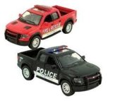 Die Cast Raptor Fire-Police Rescue - Fire & Rescue OR Police